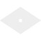 Ekena Millwork Diamond Architectural Grade PVC Ceiling Medallion, 36"W x 24"H x 3"ID x 12 3/4"C x 1"P, One-Piece CMP36X24DD-03000 - alternate 4